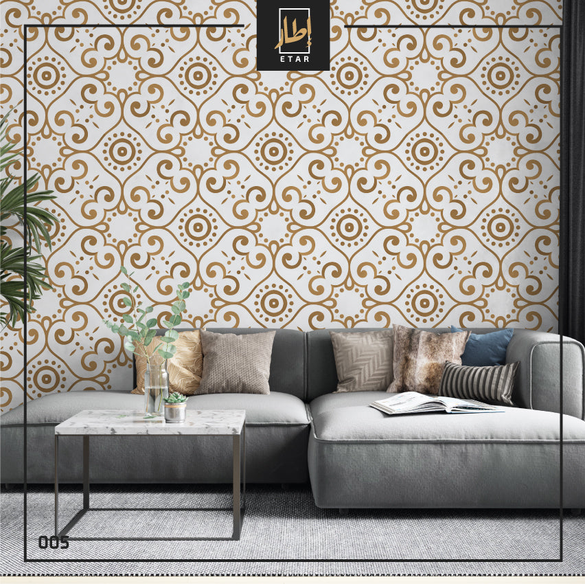 Indian Wallpaper Pattern , wall mural