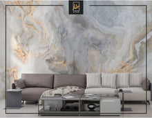 Load image into Gallery viewer, Natural Color Marble Outlook Design Wallpaper
