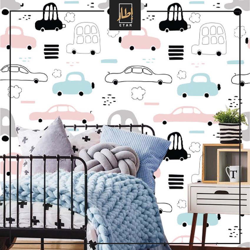 Cute Car Seamless Pattern, wallpaper