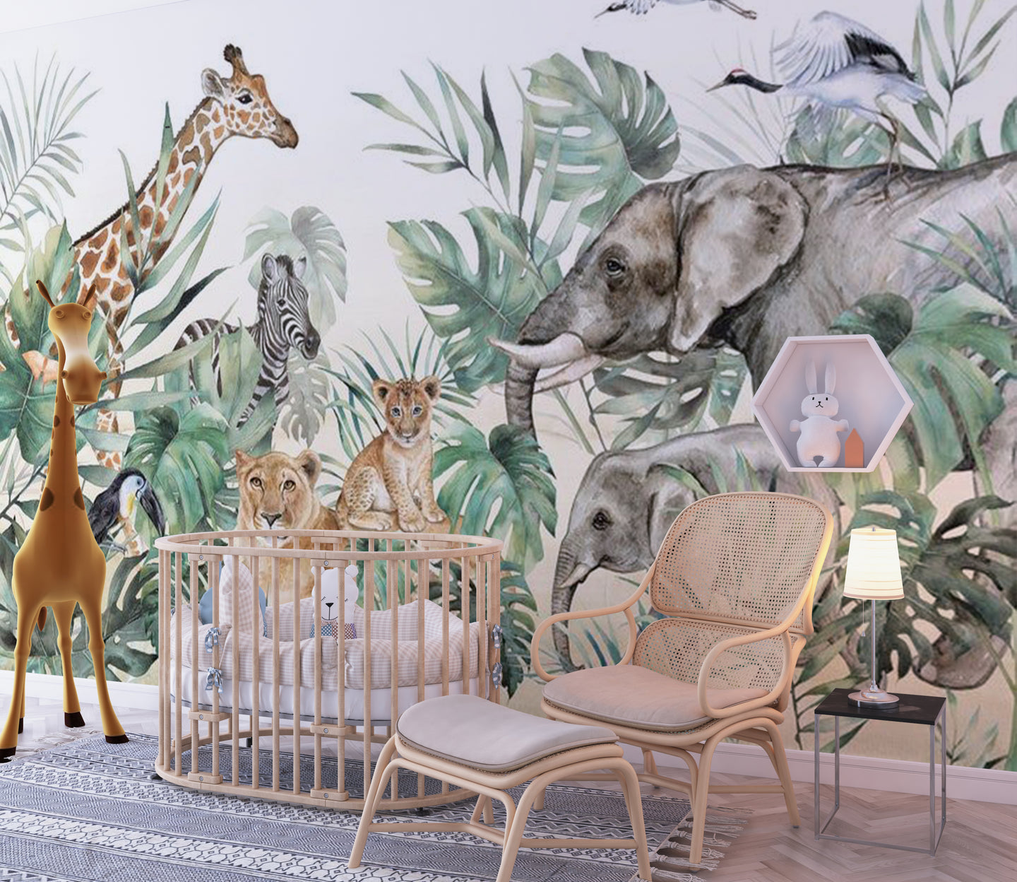 SAFARI wallpaper for children