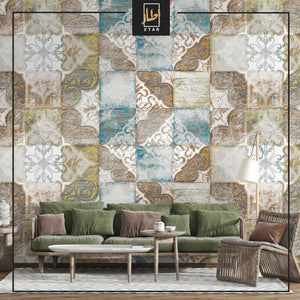 tiles wallpaper , wall mural