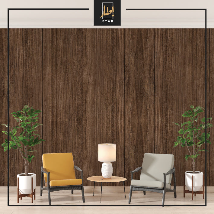 3D Brown wood Pattern, Nursery, Room Decor • Wood Wall Parquet