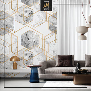 Geometric Marble  Wallpaper