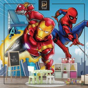 spider man wallpaper - wall mural - kids wallpaper