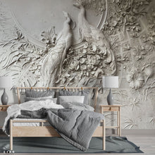 Load image into Gallery viewer, 3D Wallpaper, 3D Birds Wall Mural
