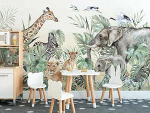 SAFARI wallpaper for children