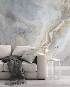 Natural Color Marble Outlook Design Wallpaper