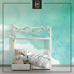 Clouds wallpaper ,  wall mural