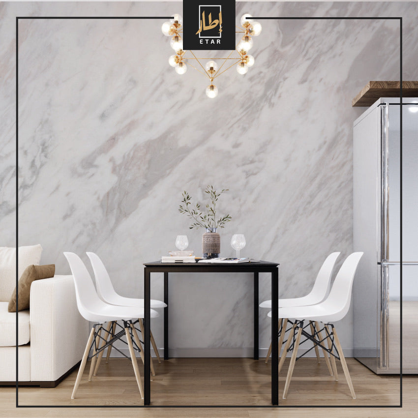 Wallpaper, Wall Mural Marble and Microcrystalline Stone Background Wall